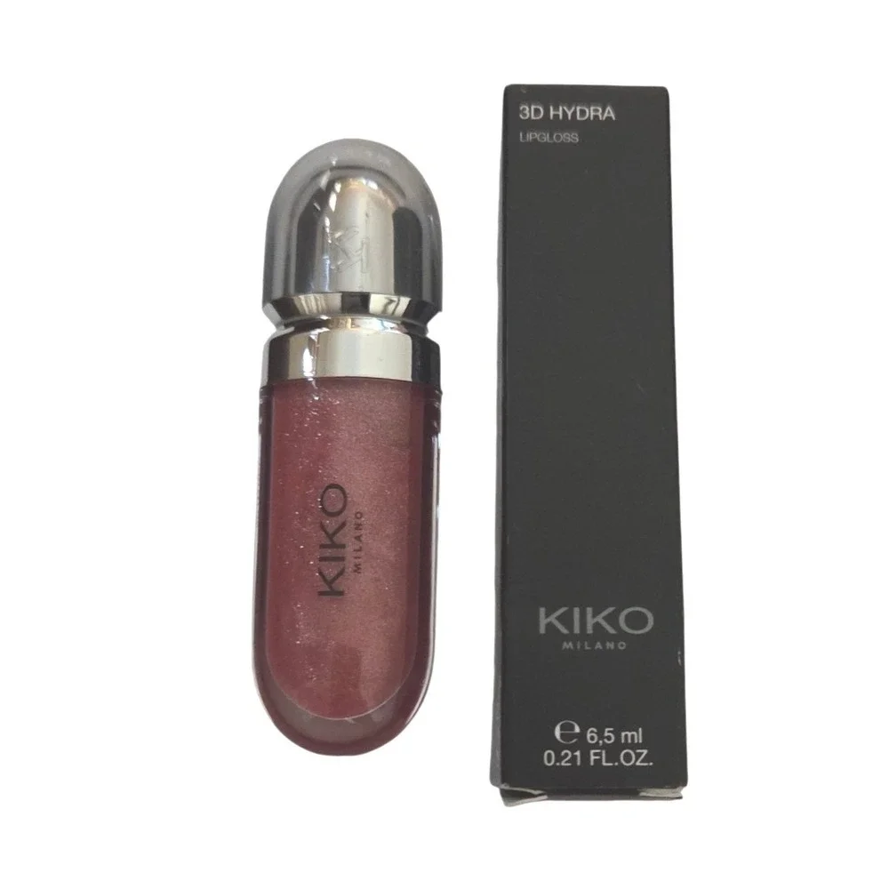 Kiko Milano 3D Hydra Lipgloss 17 Pearly Mauve Shimmer High Shine 6.5ml NIB‎